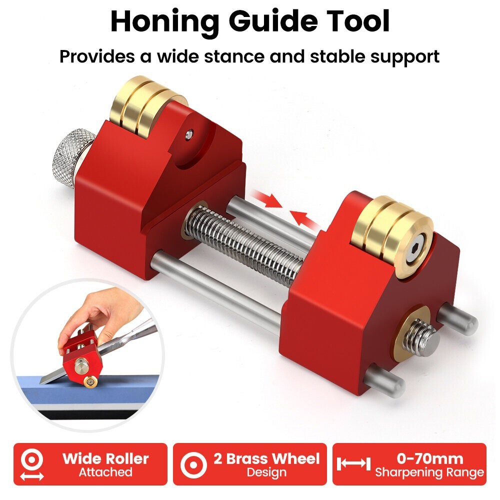 Mohoo Sharpening System Honing Guide Sharpening Holder Angle Fixture