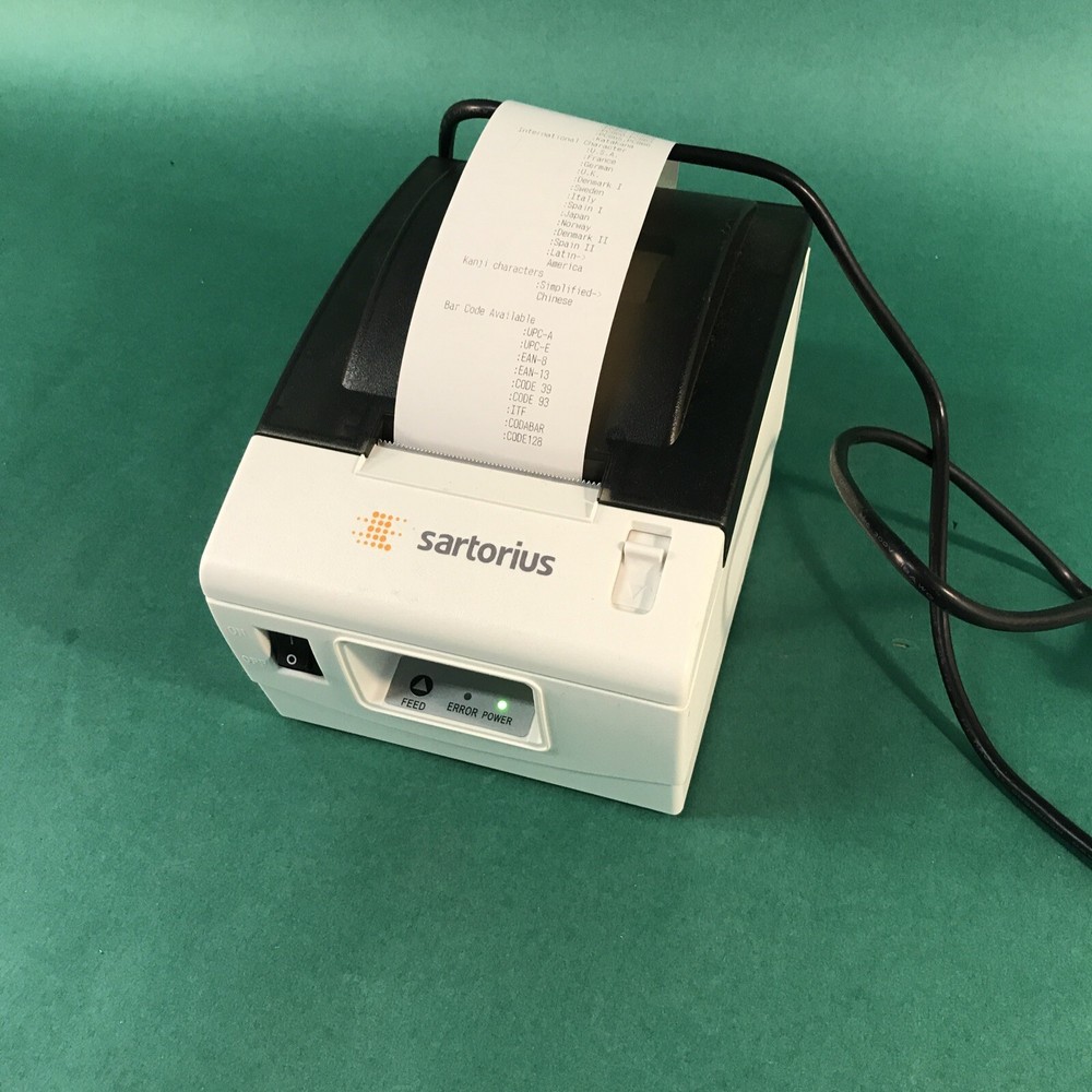 Sartorius YDP40 Laboratory Thermo direct printer  w/ Power adapter
