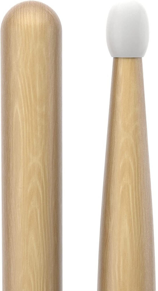 2 PACK ProMark Classic Forward 2B Hickory Drumsticks, Oval Nylon Tip