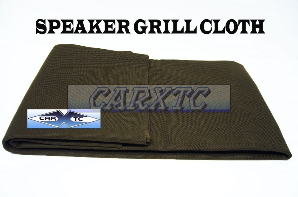 Speaker Grill Cloth - BROWN (Professional Grade) 66x36