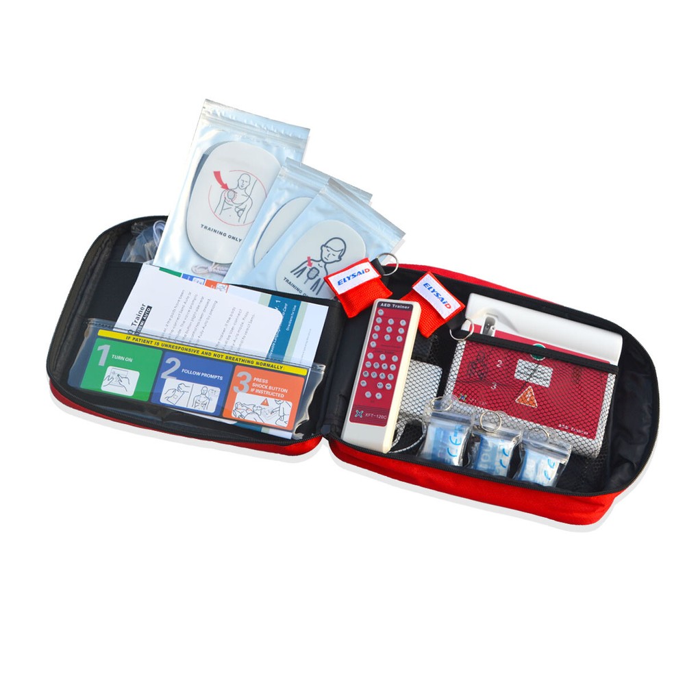 Defibrillator Simulator AED Training Machine first Aid CPR English And Spanish