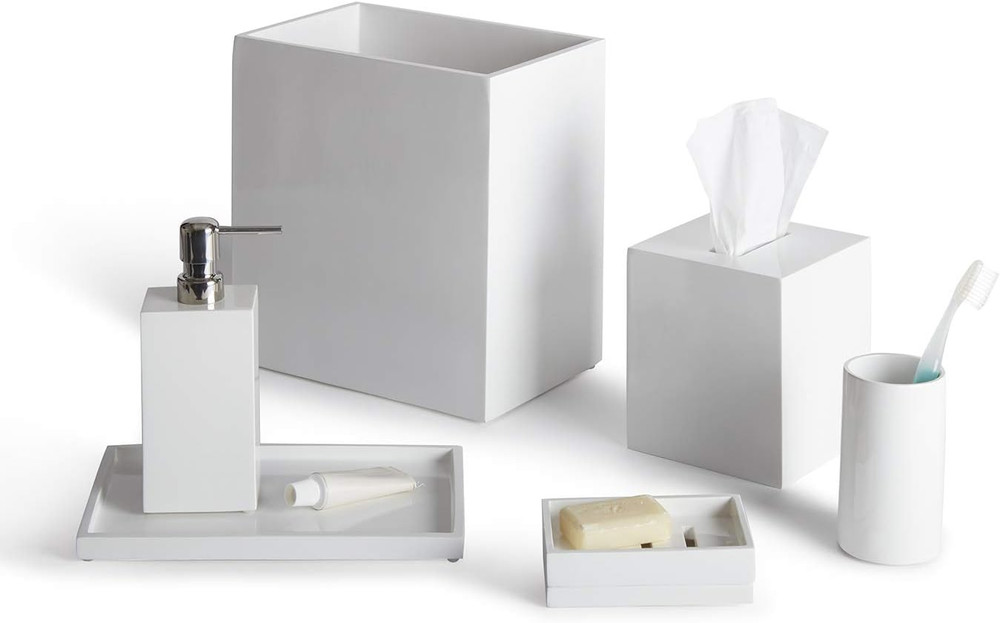 Lacquer Bath Tissue Box
