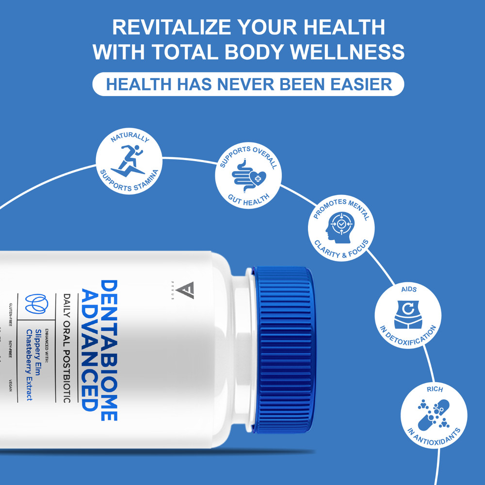 Dentabiome Advanced, Denta Biome Daily Support Formula (60 Chewables)