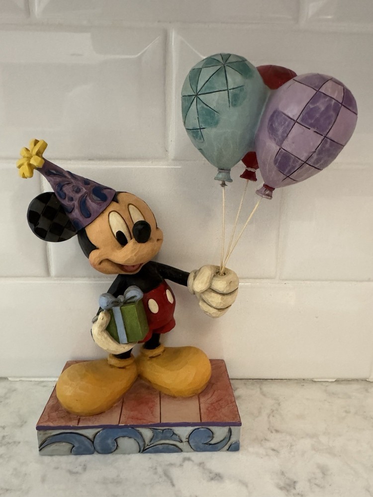 Jim Shore Mickey Mouse “Cheerful Celebration” *Please Read