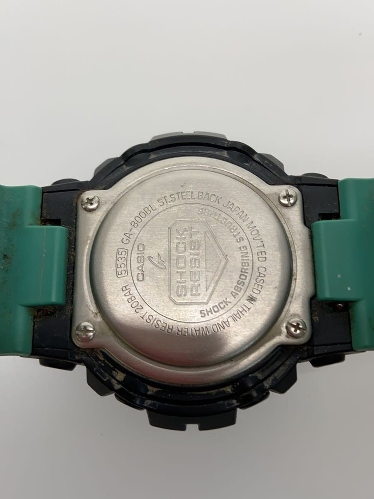 CASIO Quartz Watch G SHOCK Digital Analog Black