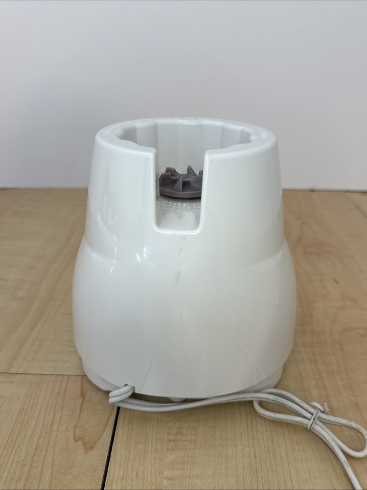 Sunbeam 6-Speed Blender Base White Tested