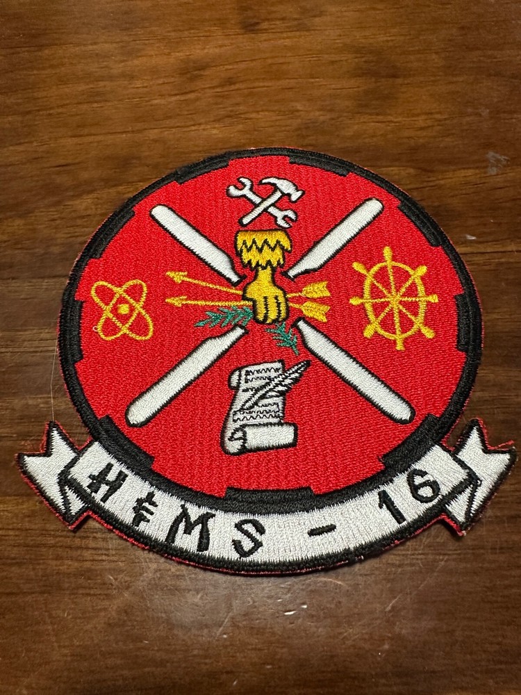 Vintage USMC H&MS-16 Squadron Patch
