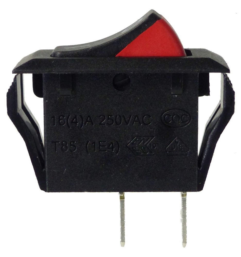 UL Listed - Power Switch SPST AC 250volt 15amp Panel Mount Boat Rocker switch -
