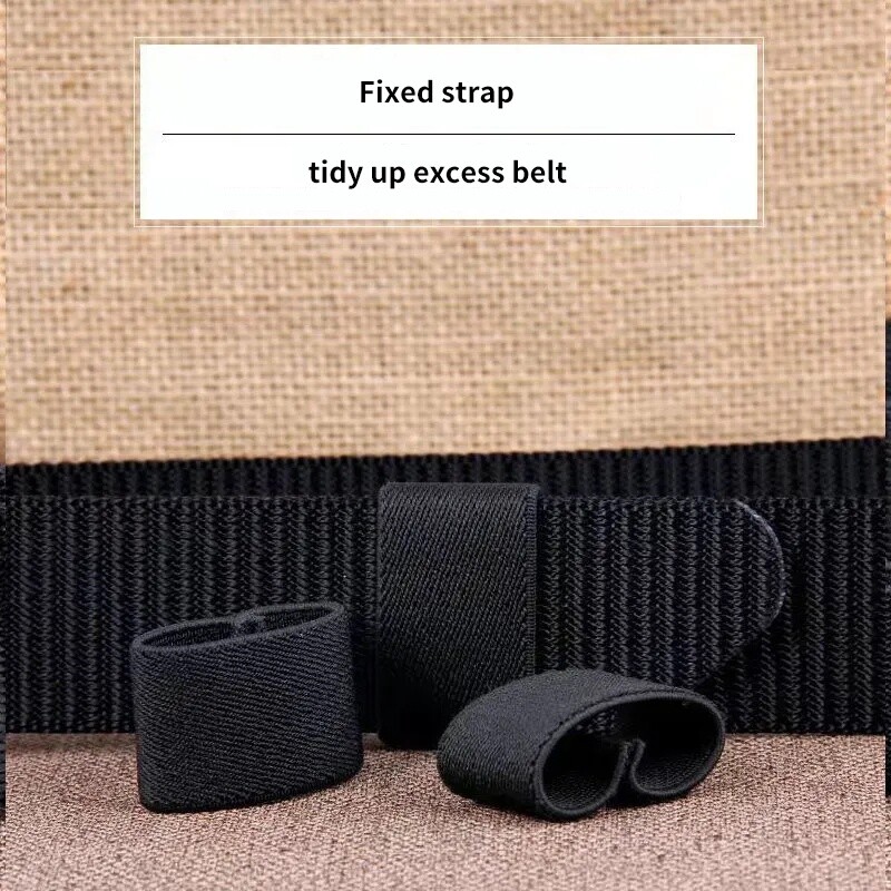 Tactical 5PCS Elastic Nylon Straps for Backpack, Waistband, Cable