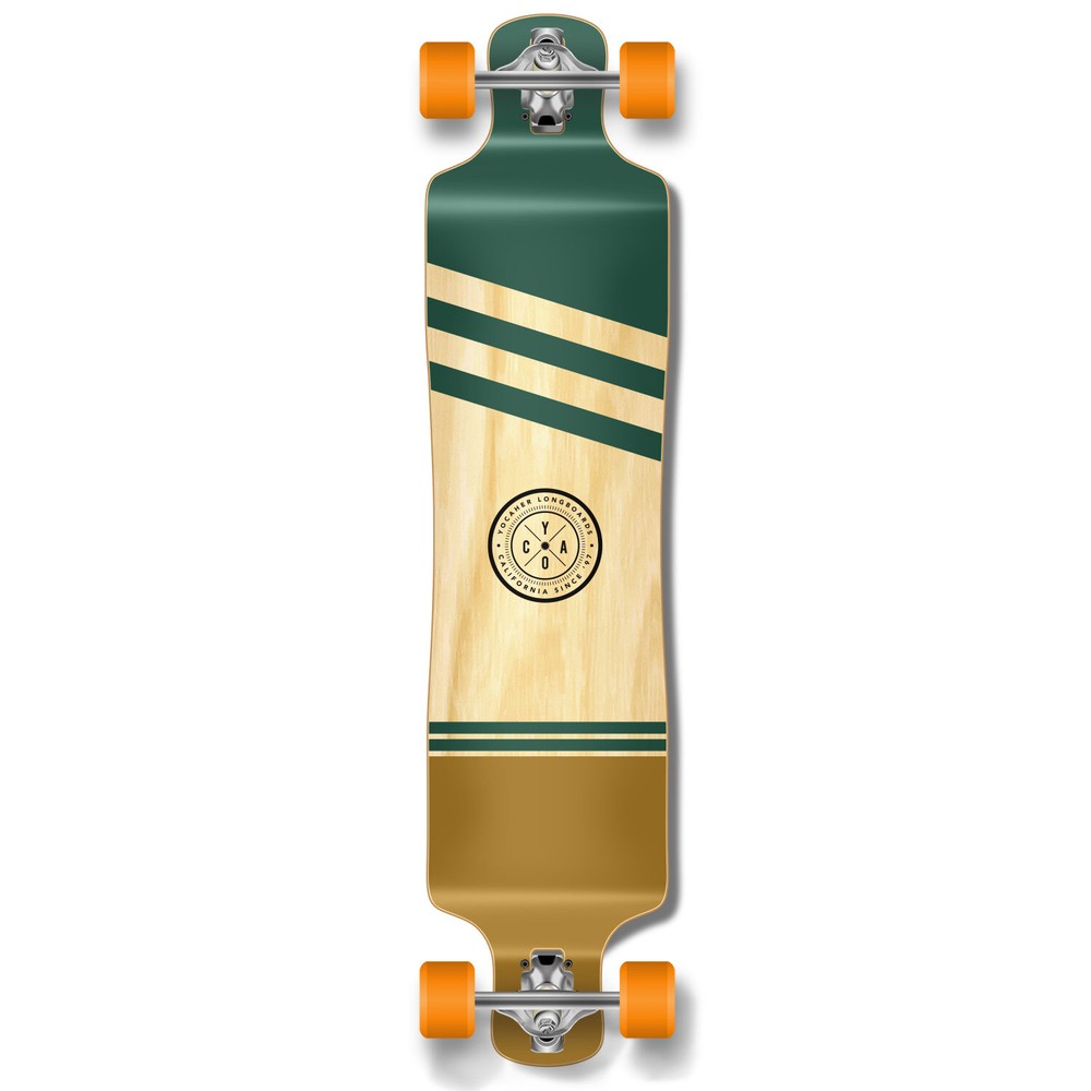 YOCAHER Longboard Complete - Earth Series - Wind
