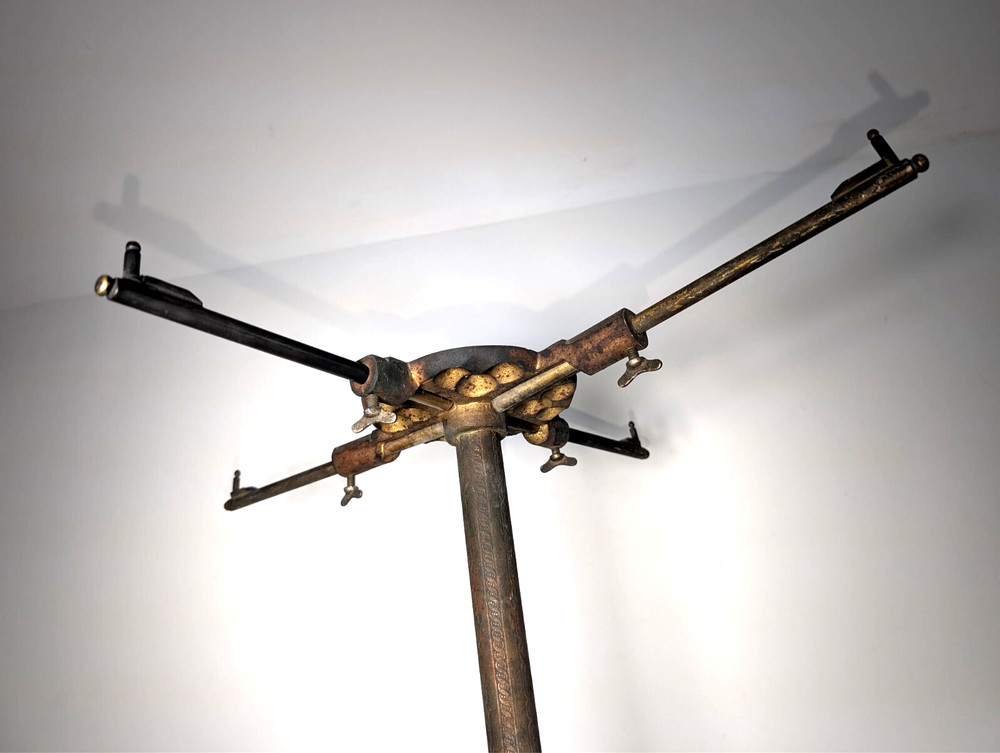 Martini Table Stand Victorian Brass Ornate Details