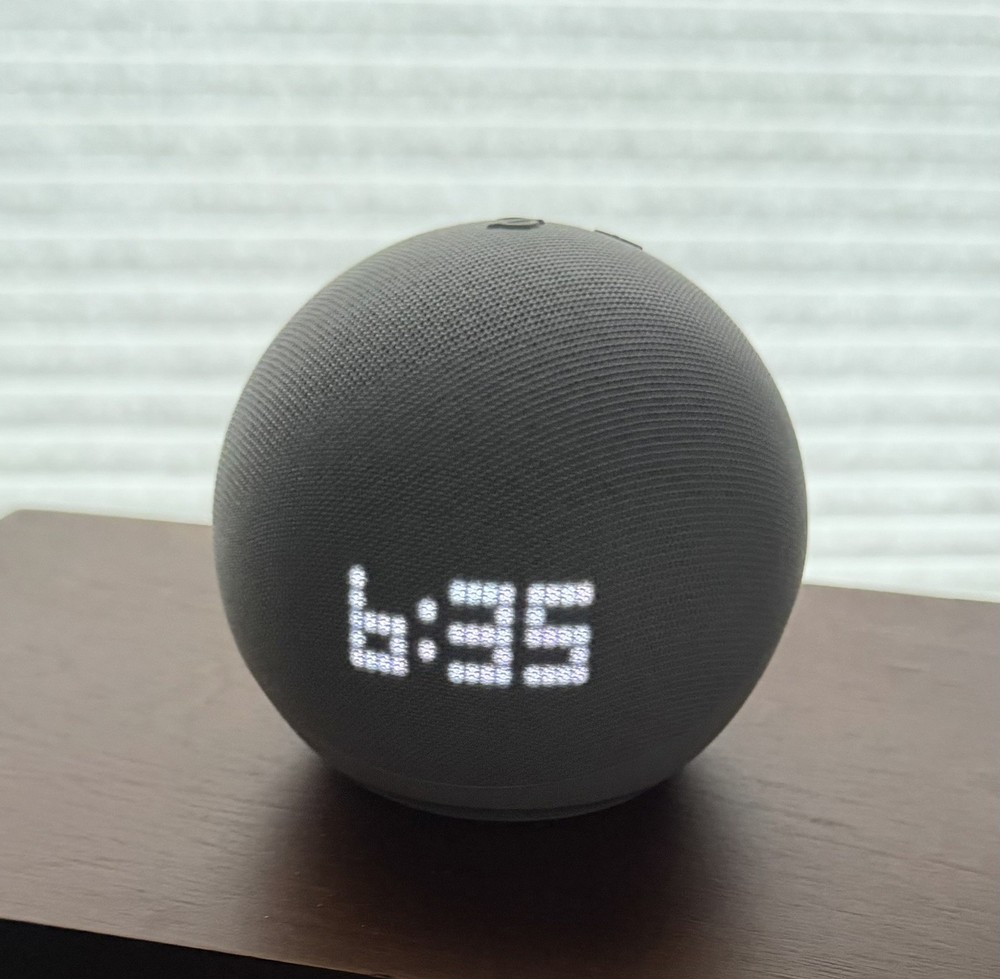 Echo Dot CLOCK Smart speaker with Alexa