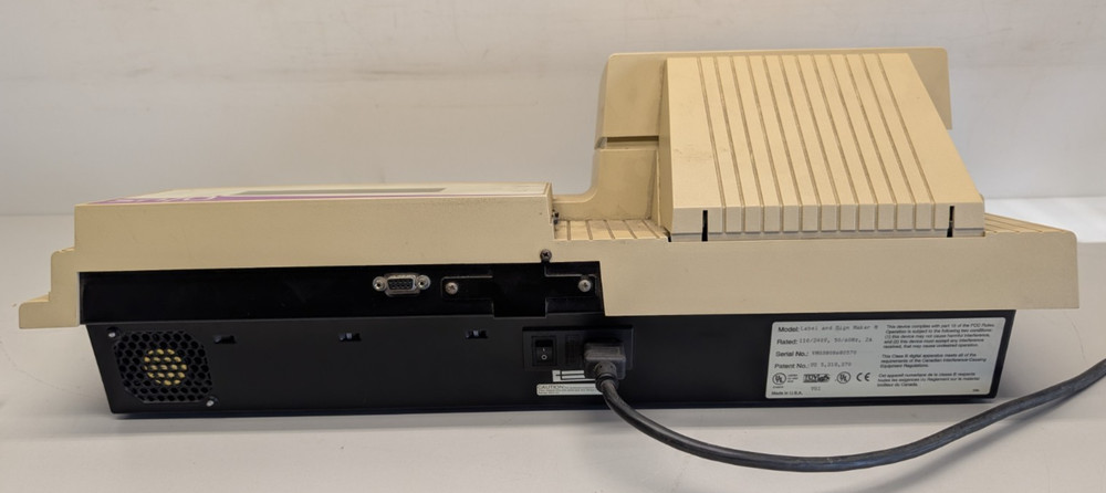 Varitronic ProPartner Plus Lettering & Labeling Systems