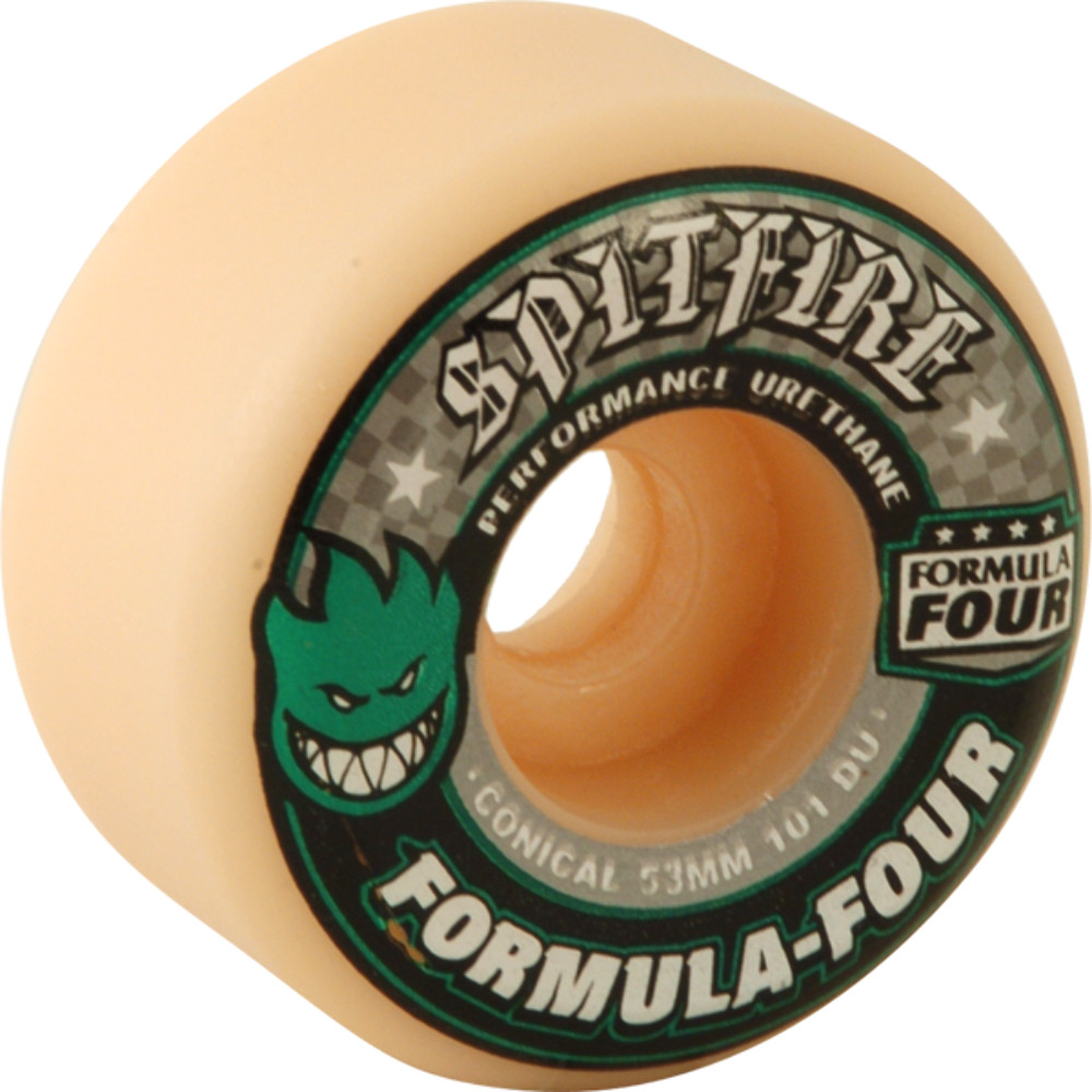 Spitfire Wheels Formula 4 Conical 53mm 101A Skateboard Set of 4