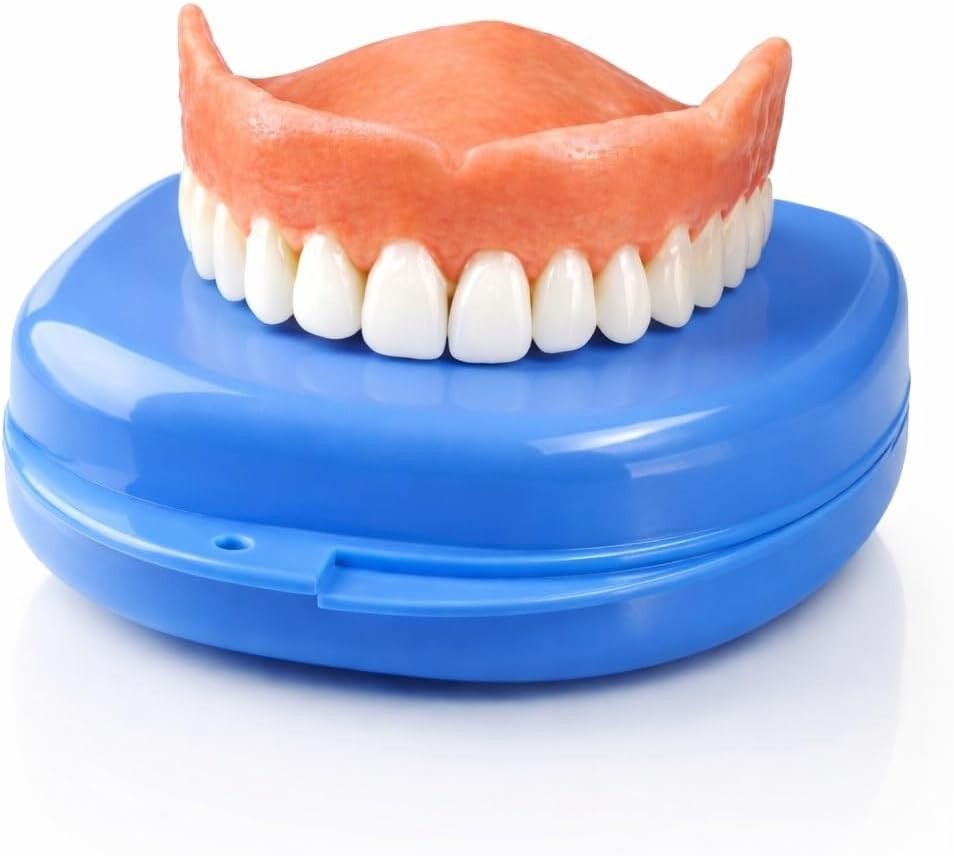 Custom-Fit Upper Dentures for Quick, Comfortable Smile Makeover - Medium/Large