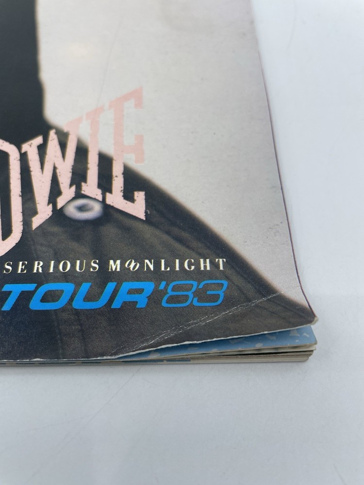 David Bowie Serious Moonlight Tour 1983 Official Programme