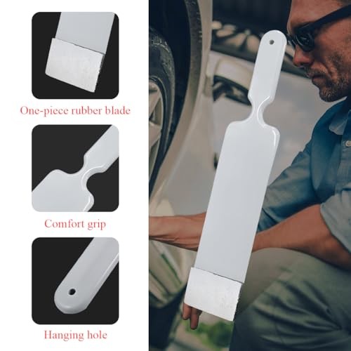Car Squeegee, Flat Long Handle Window Tint Film Installation Tools Paddle