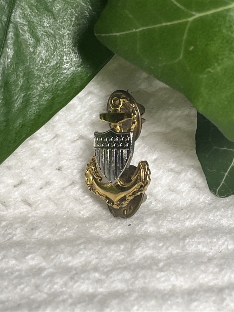 USCG Cap Device Senior Chief E-8 Miniature Size