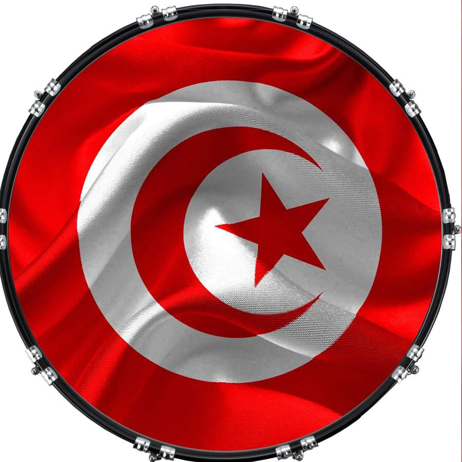20" Custom Bass Kick Drum Front Head Graphical Flag Turkey