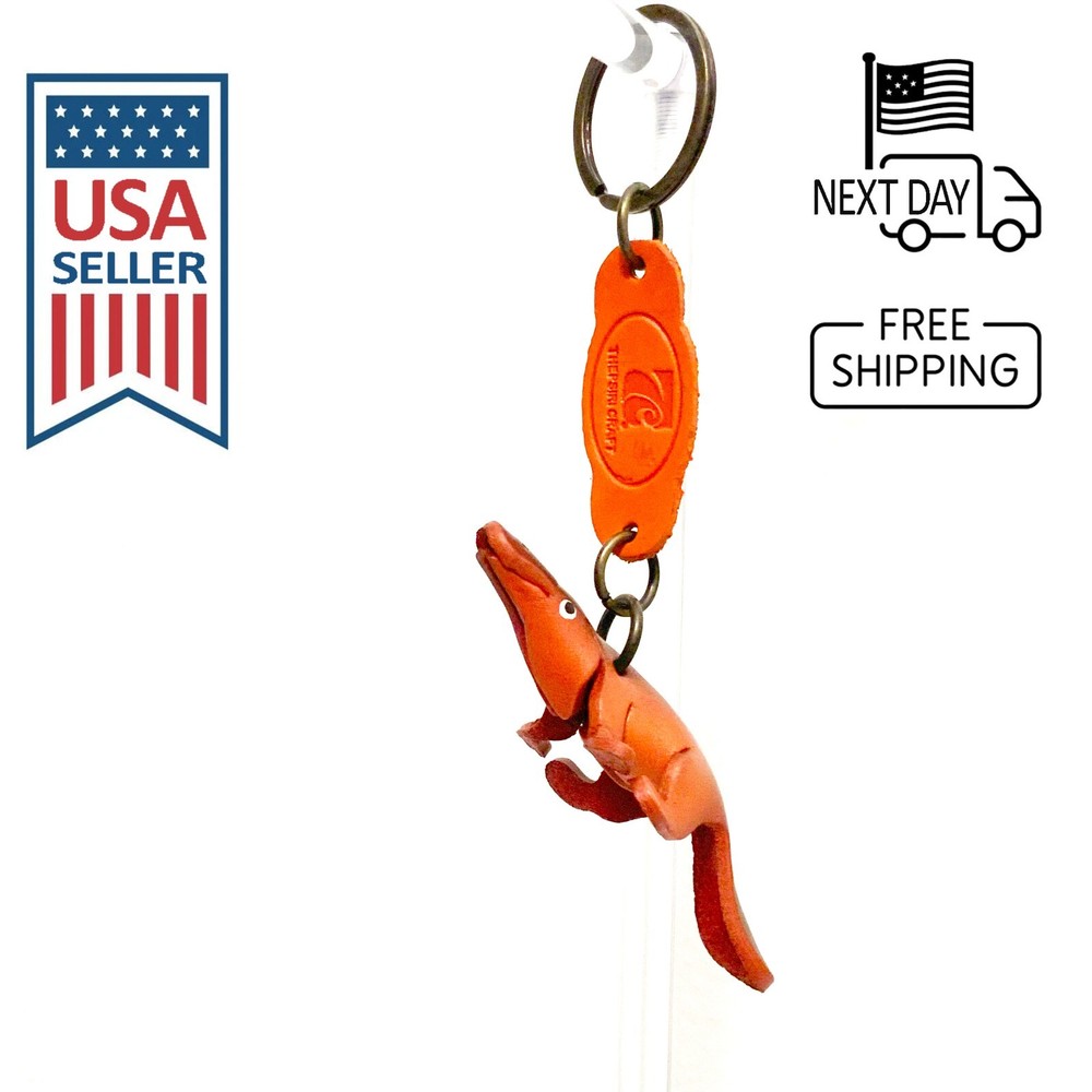 Platypus Handmade Leather Keyring
