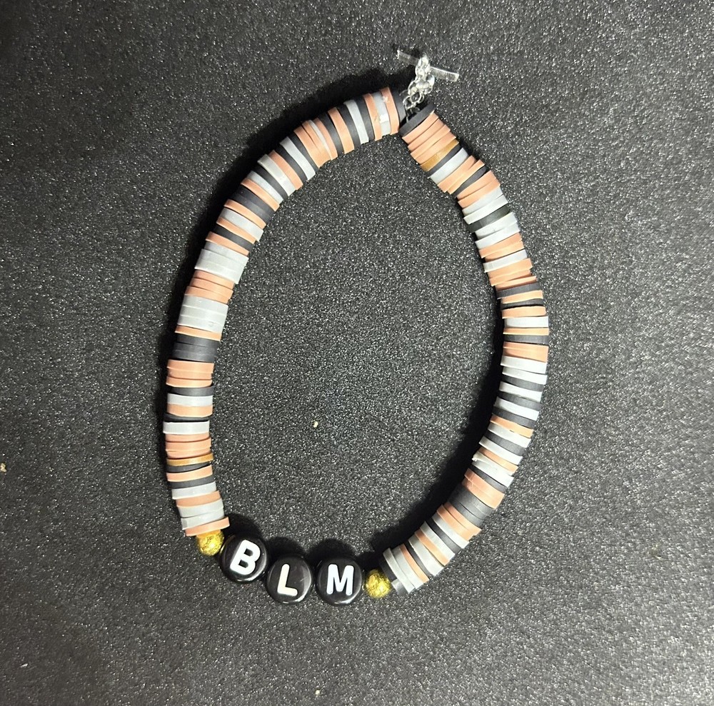 Black Lives Matter (BLM) Heishi Bracelet