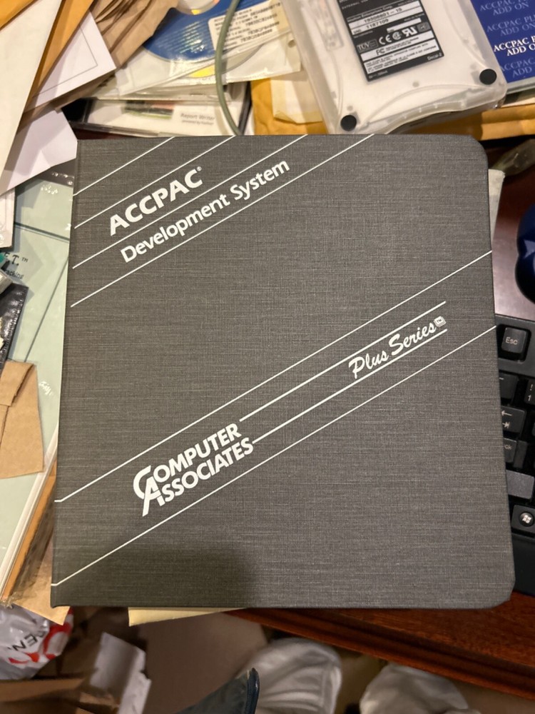 RARE BRAND NEW CA Accpac Development System. Plus Series. Never Used.  Disks.