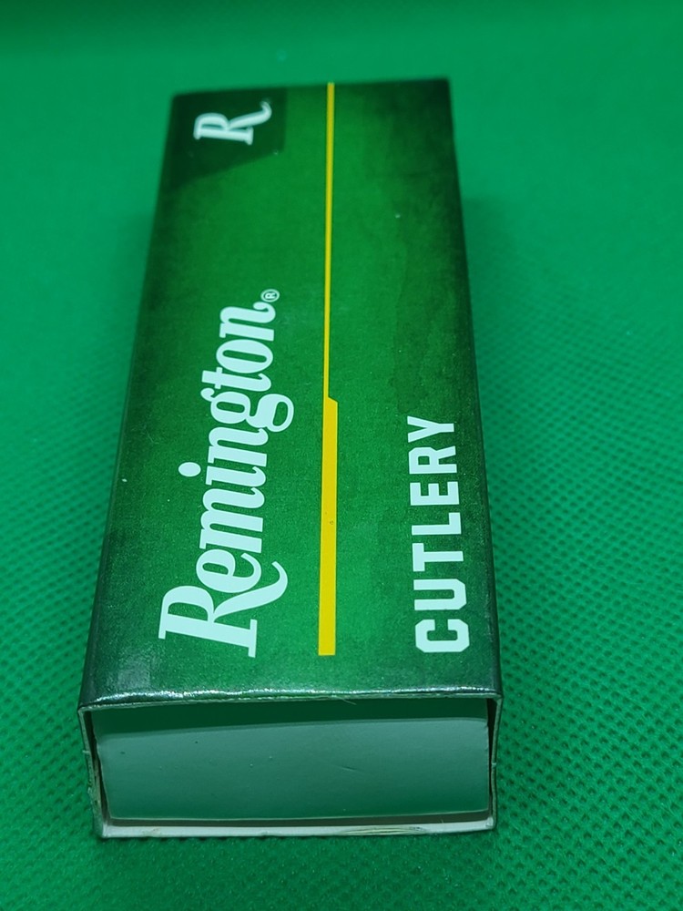 Remington Backwoods Barlow Folding Knife 3.5" Closed - Stonewashed Blade