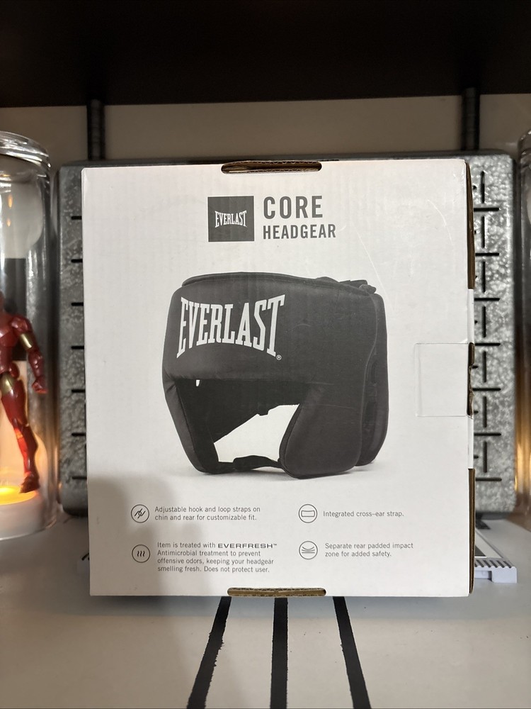Everlast Core Training Headgear - Black Brand New