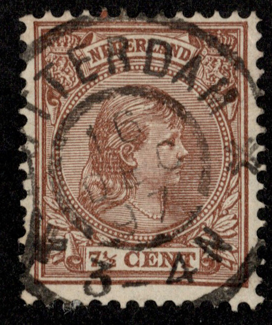 Netherlands Scott 42 Used.