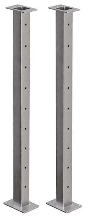 2 Pack Stainless Steel 36" Cable Railing Posts NEW