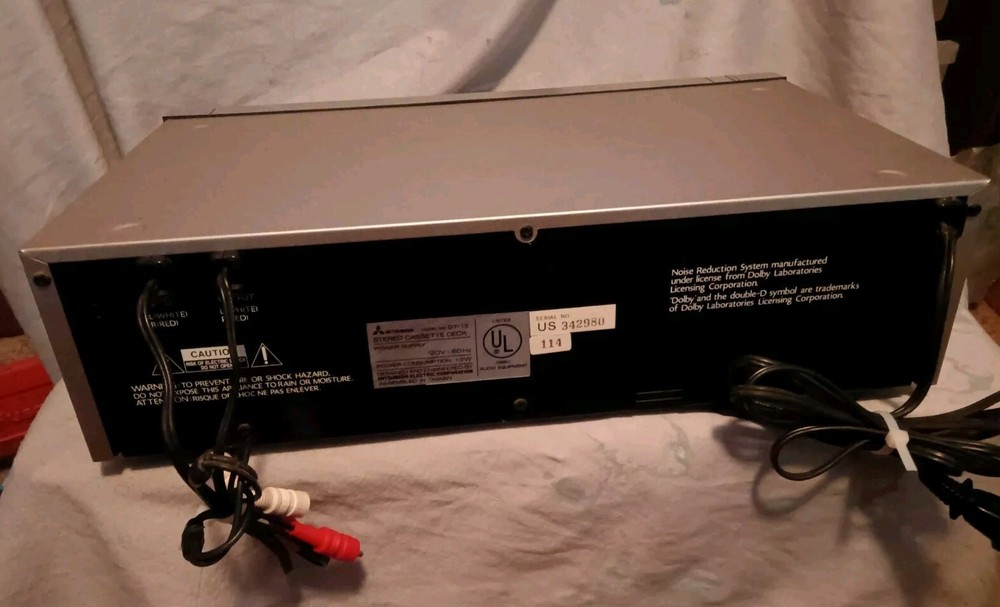 Mitsubishi Stereo Cassette Deck DT-15
