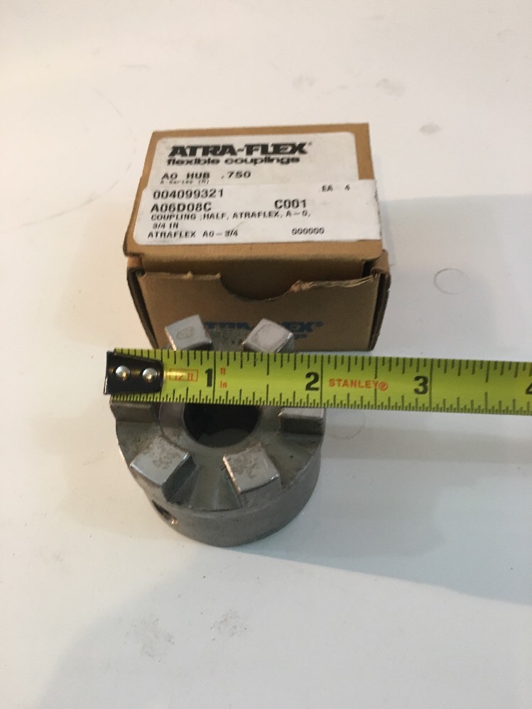 ATRA-FLEX Couplings FLEXIBLE COUPLINGS,--- AO HUB .750
