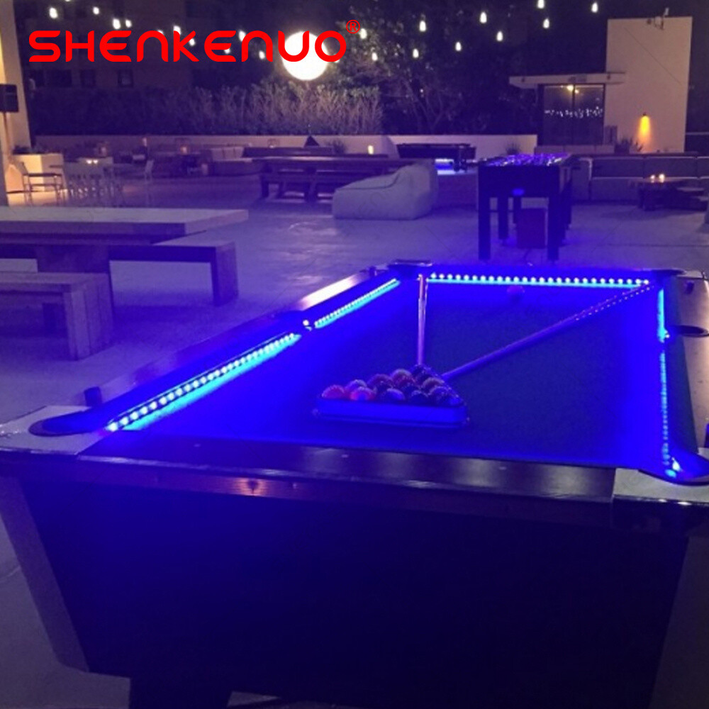 Blue LED Pool Billiard Table Lighting KIT - light your pool table Felt - BRIGHT
