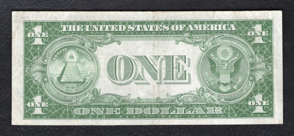 FR. 1610 1935-A $1 ONE DOLLAR SILVER CERTIFICATE “EXPERIMENTAL S” EXTREMELY FINE