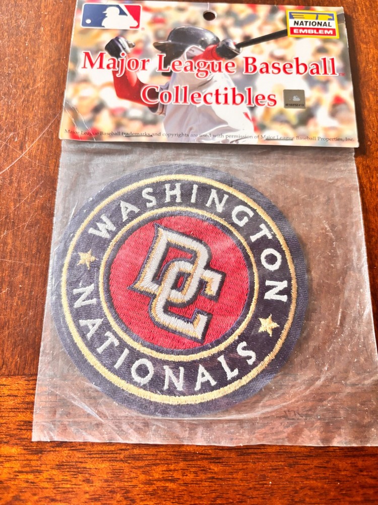 Washington Nationals Iron On Embroidered Patch