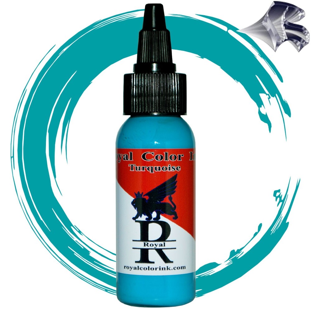 Royal Color Ink - 1oz - Turquoise