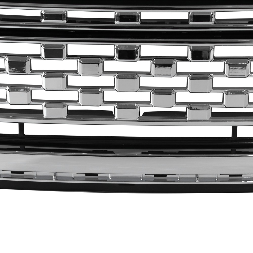 Chrome Front Upper Grille Assembly For GMC Acadia Denali 2017-2019 84378394
