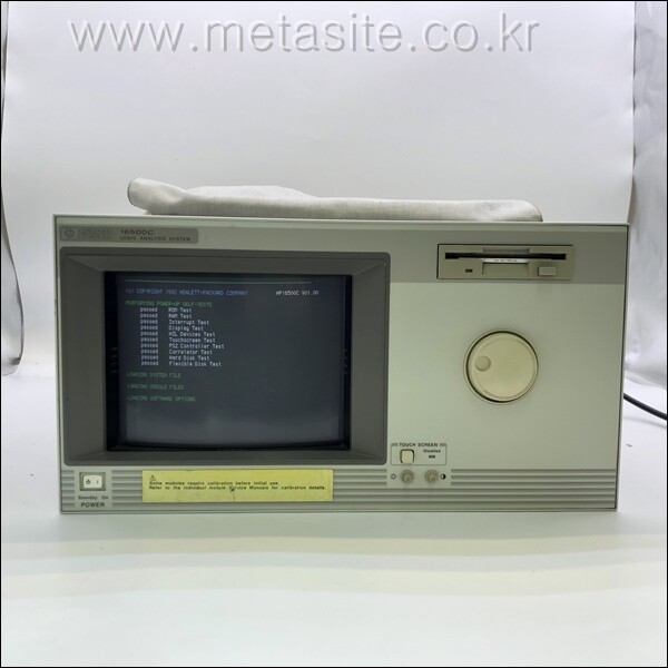 HP 16500C Logic Analysis System _ US37480471  no accessary
