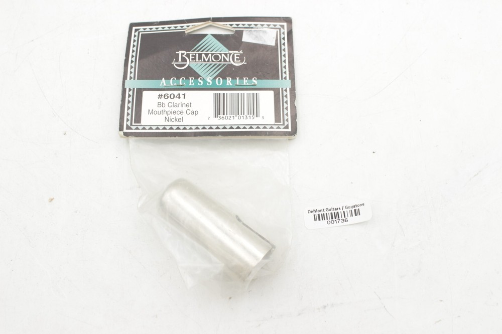 Belmonte Bb Clarinet Mouthpiece Cap Nickel