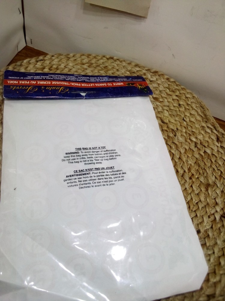 Santas Secrets Write To Santa Letter Pack