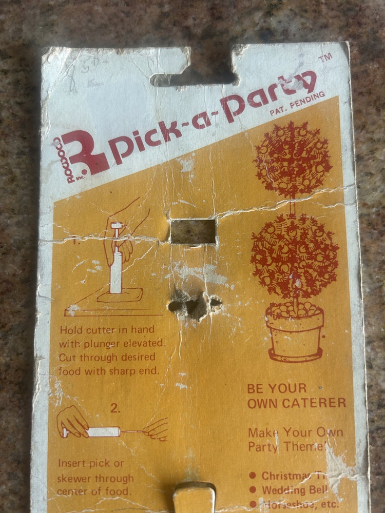 Vintage 1950s ROWOCO Pick-a-Party Appetizer Tool