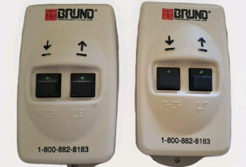BOTH- BRUNO Chair lift controllers Tested. MODEL# SRE-00055