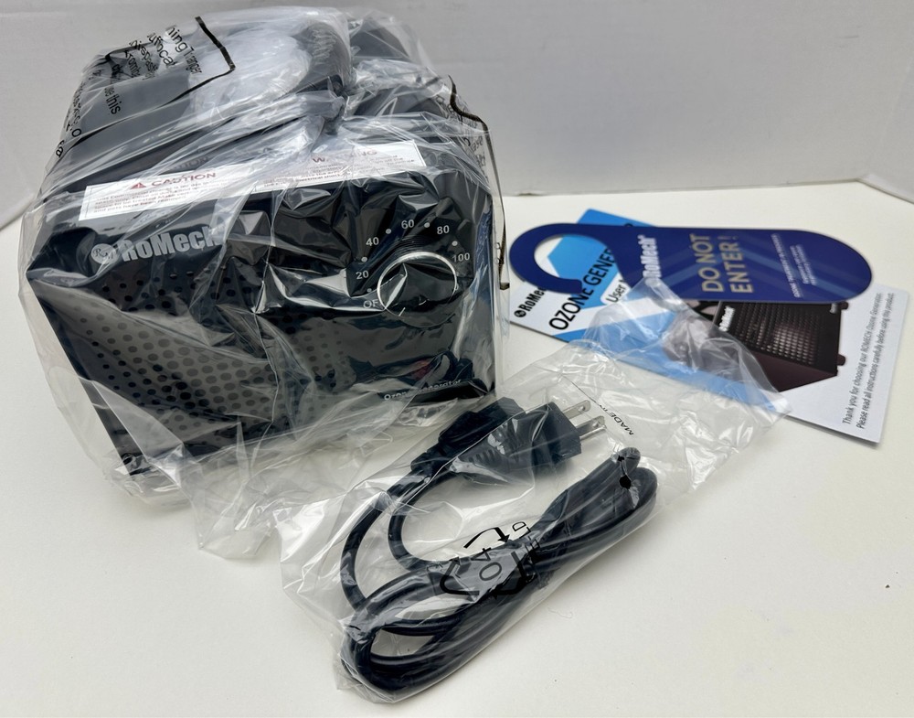 RoMech Ozone Generator High Capacity Ionizer Odor Eliminator