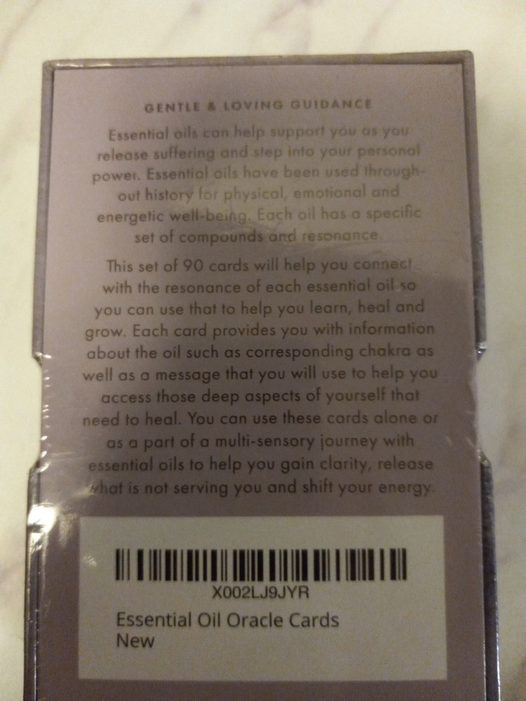 Lisa Powers Essential Oil Oracle Cards New Unopened