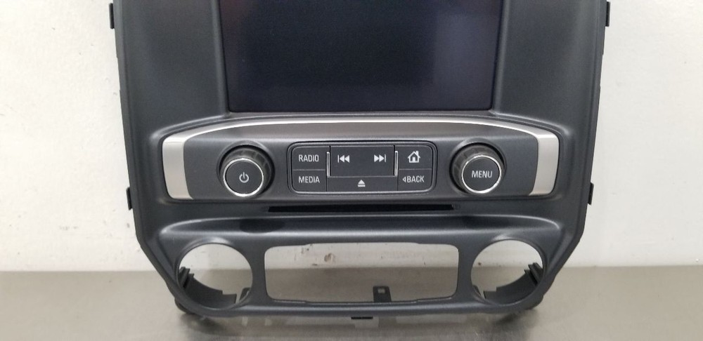 18 GMC SIERRA 1500 RADIO AUDIO DISPLAY CONTROL PANEL 84540934
