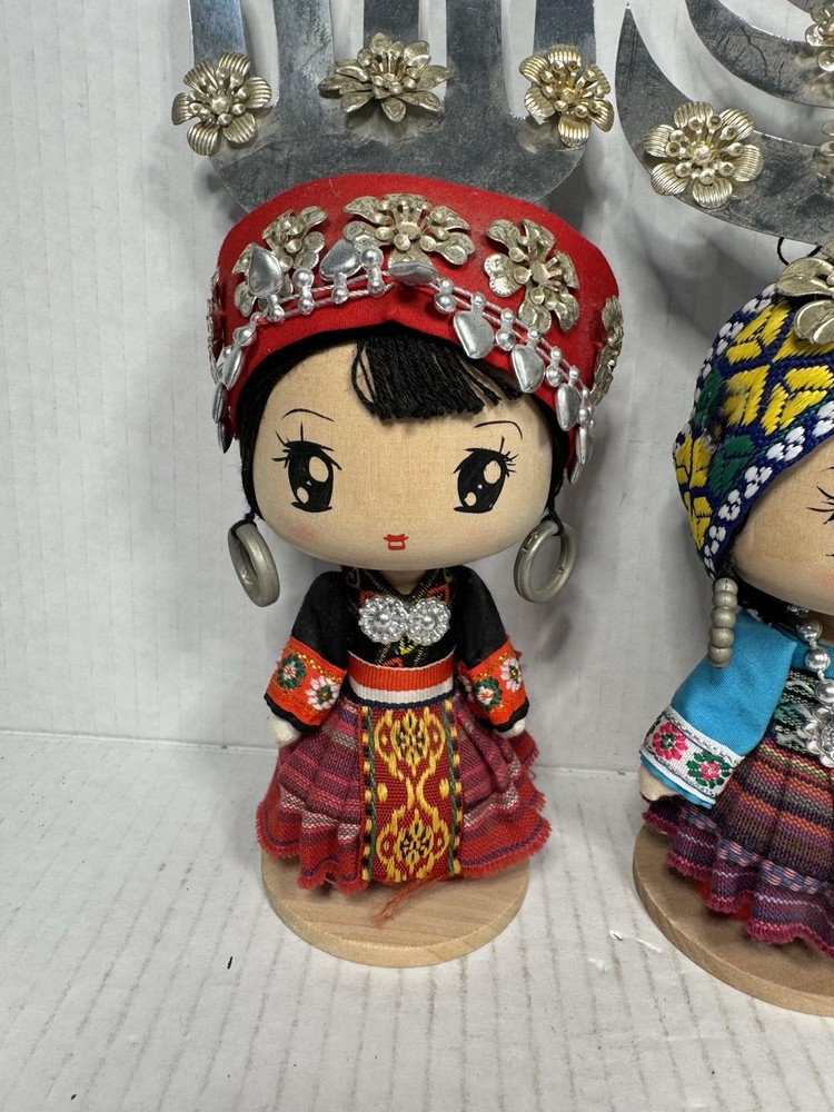 Dolls China, Miao And Shui Handmade