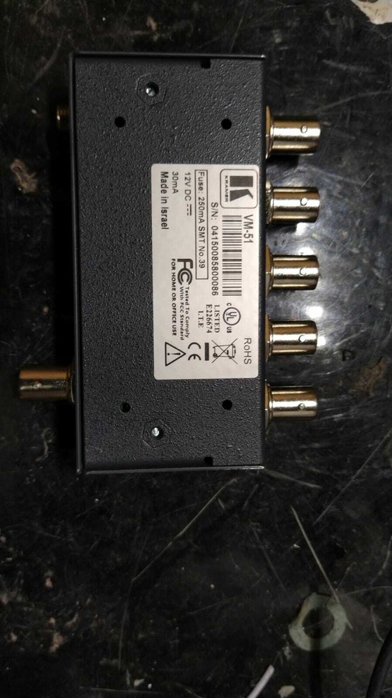 Kramer VM-51 1x5 Composite Video Distribution Amplifier