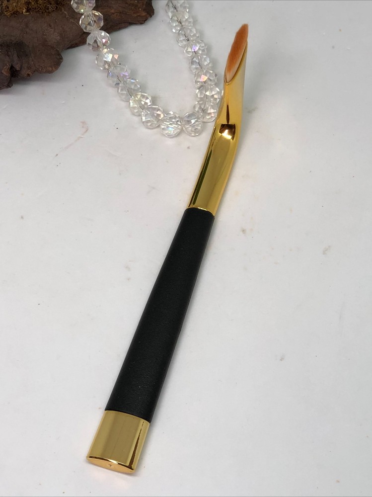 Fluenta Collection Linear # 3 Brush for Eyes - Black & Gold - New