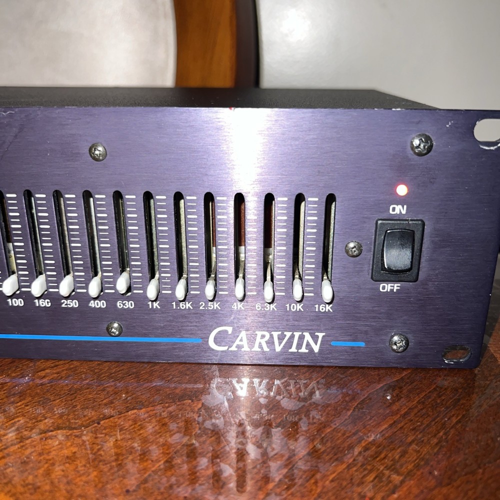 Carvin EQ2015 Stereo 2/3 Octave Graphic Equalizer