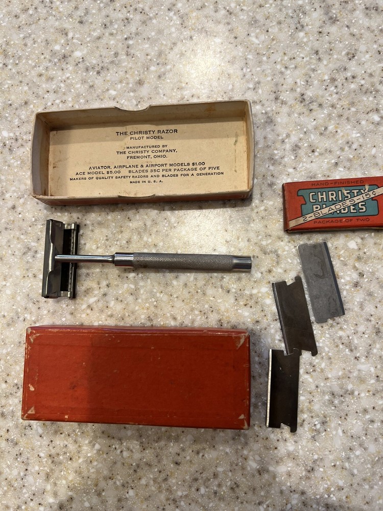 Christy Safety Razor Light as a Feather - Pilot Model